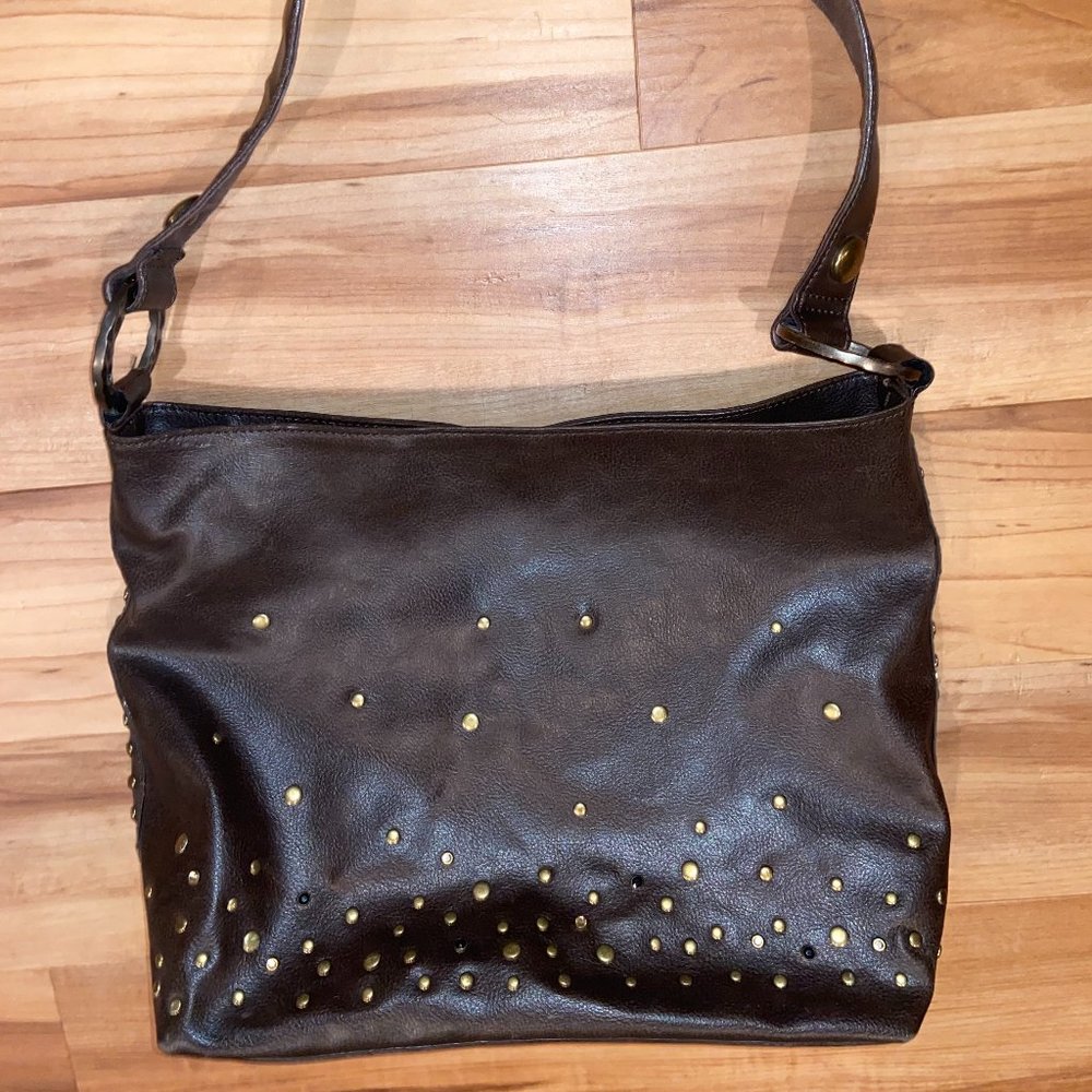 Nine West Faux Leather Hobo Bag